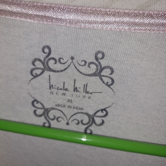 🙂3/15 Nichole Miller shirt XLarge🌺🌹🥀 - Picture 5 of 6